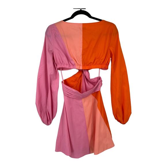 Staud dress Gulf A-line cutout minidress size 2 - Picture 6 of 10